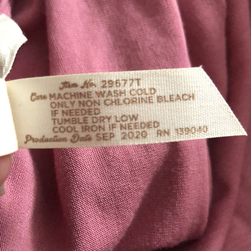 Matilda Jane Rose Pink Sharkbite Dolman Sleeves Tunic size Medium Pink Power BC - Picture 9 of 10